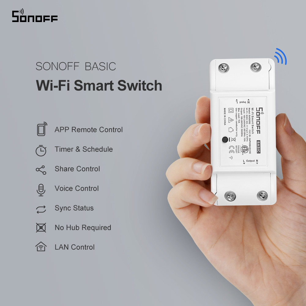 Itead SONOFF Basic R2 Mini DIY - Sonoff Basic Switch 评论和价格