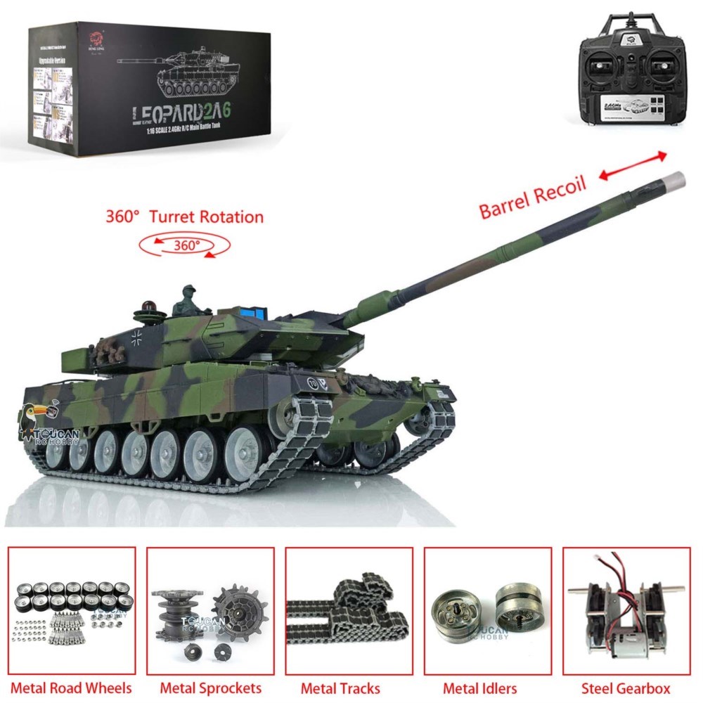 HENG LONG 1/16 RC Tank 7.0 Leo - Home Automation Tutorial 评论和价格