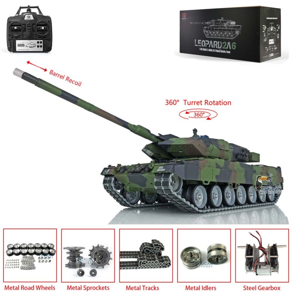HENG LONG 1/16 RC Tank 7.0 Leo - Home Automation Tutorial 评论和价格