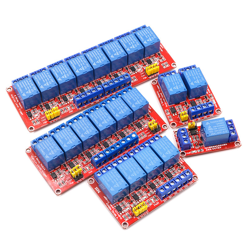 1/2/4/8-channel 5v/12v/24v Rel - Relay 8 Channel Board 评论和价格