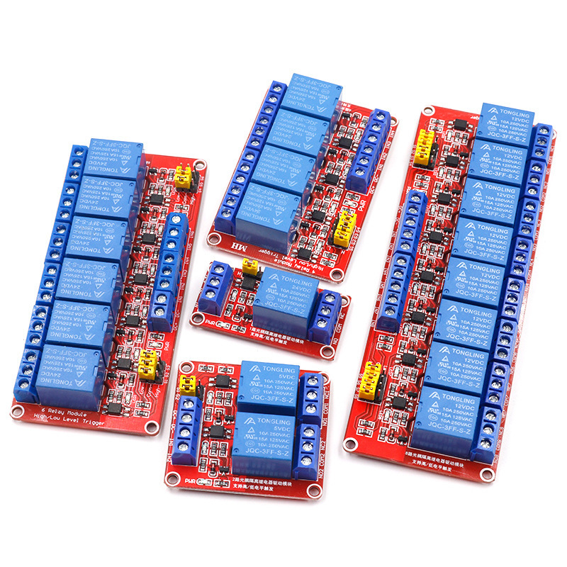 1/2/4/8-channel 5v/12v/24v Rel - Relay 8 Channel Board 评论和价格