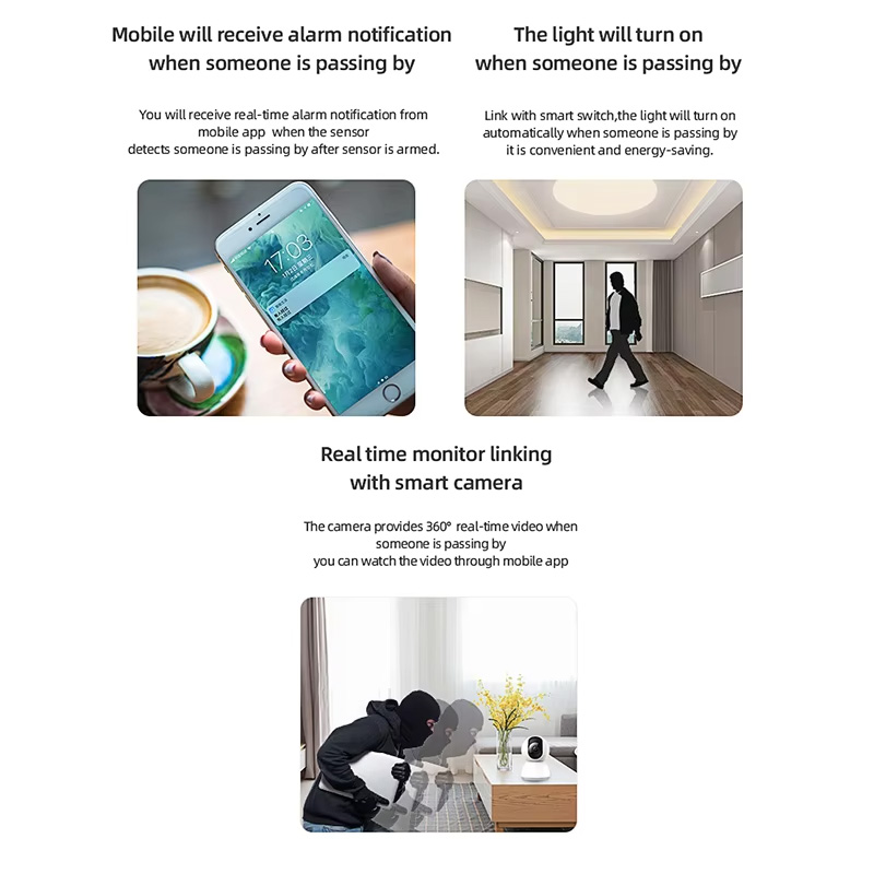 Smart PIR Motion Sensor WiFi Z - Home Automation Technology 评论和价格