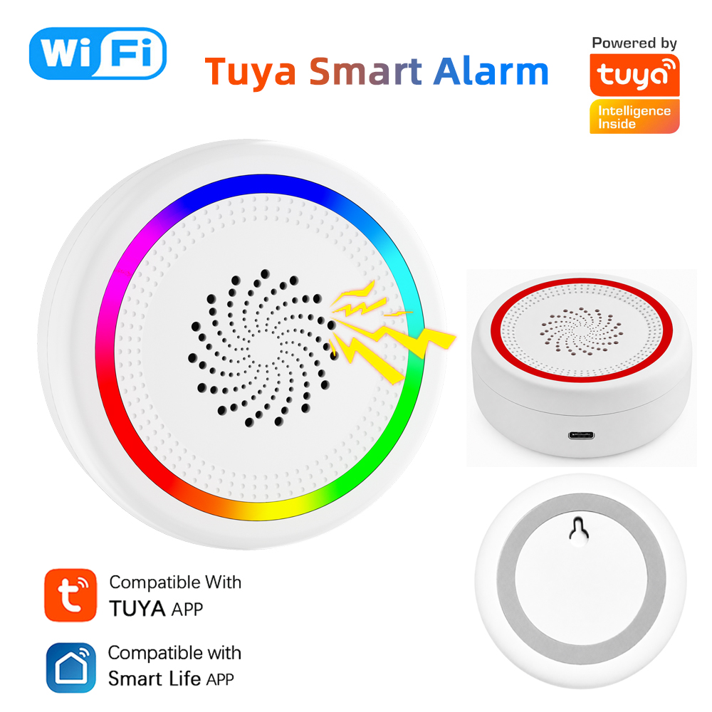 Tuya WiFi Siren Intelligence A - Home Automation Diy 评论和价格